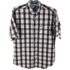 Vintage Tommy Hilfiger SS Plaid Shirt